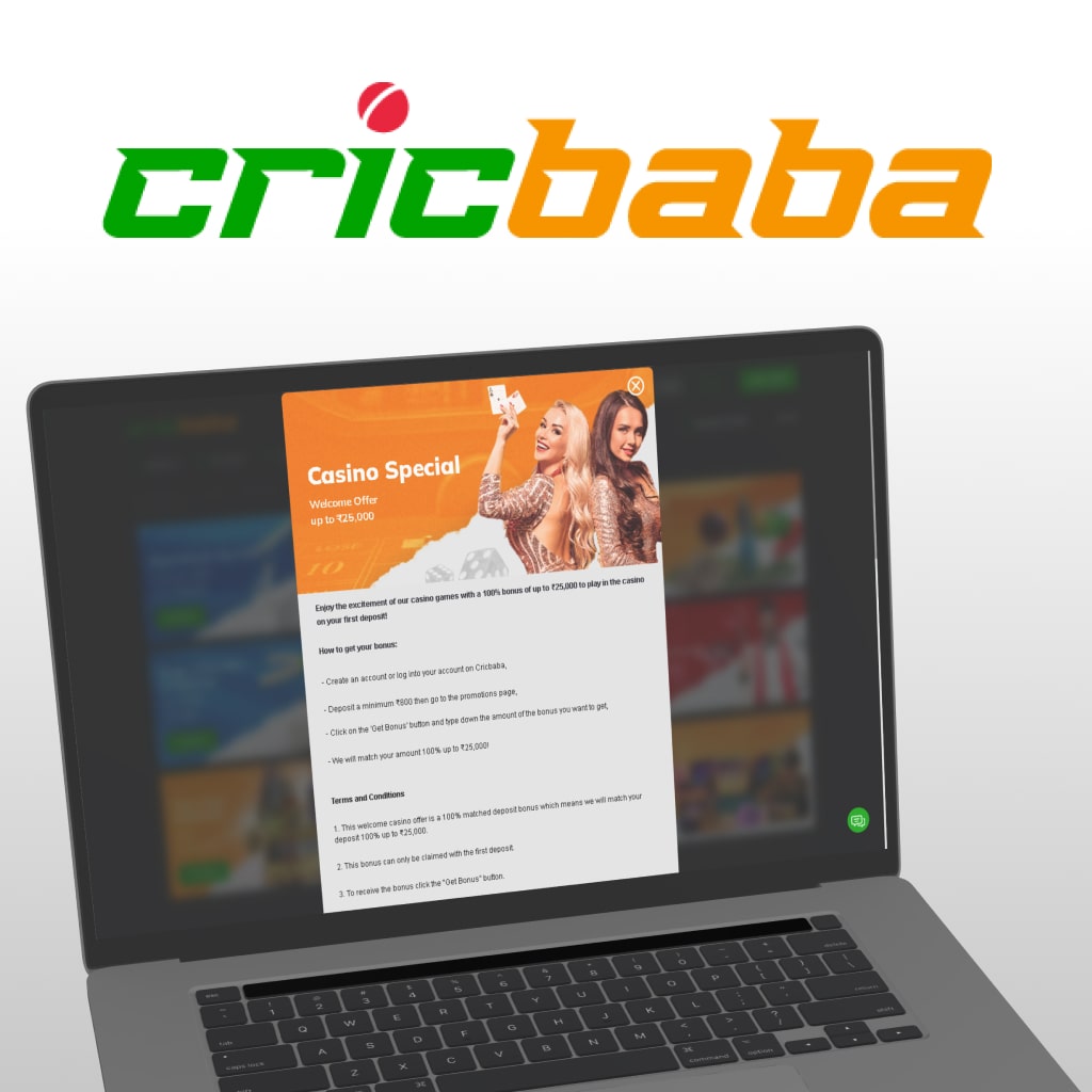 Cricbaba casino bonuses | cricbabacasino.com